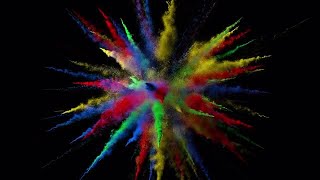 Colorful Dust Explosion Pack Stock Motion Graphics