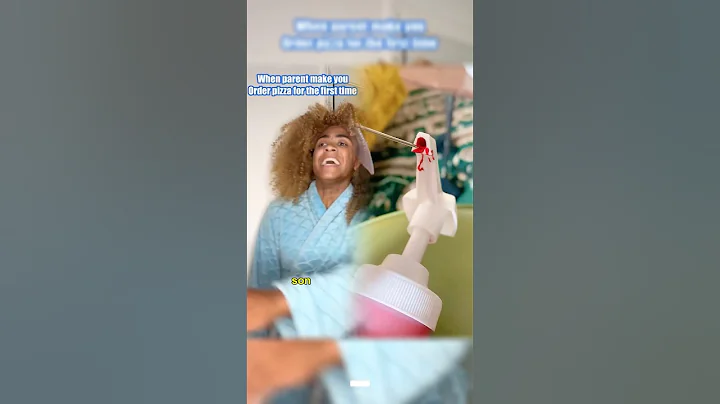 When parent make you Order nizza for the first time😭😳💀 #comedy #shorts