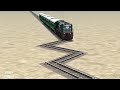 TRAINS Vs ZIG ZAG RAILROAD - Train Simulator || Indian Railways Mp3 Song