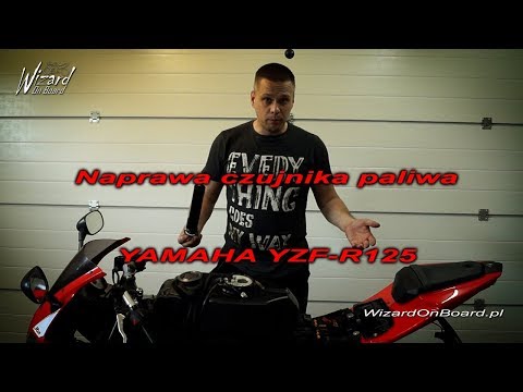 Naprawa czujnika paliwa Yamaha YZF-R125 - Wizard OnBoard - Wizard Garage