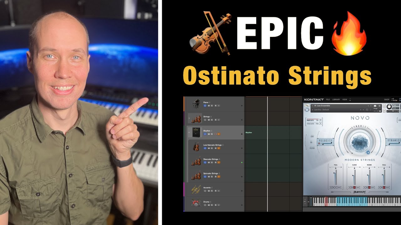 Epic Strings Ostinato Trick You MUST Try 🔥