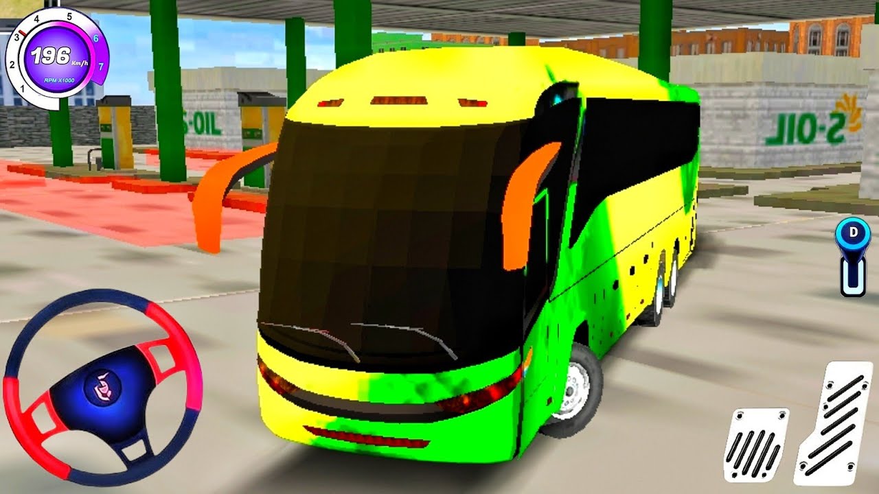 Coach Bus Simulator Driving City Road Coach Bus Game Real 2026 - Android iOS Gameplay