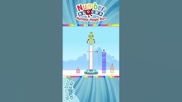 Numberblocks 5 Number Magic Run - Subtract 10 - 3 - 2 = 5 using Numberblocks | CBeebies Go Explore