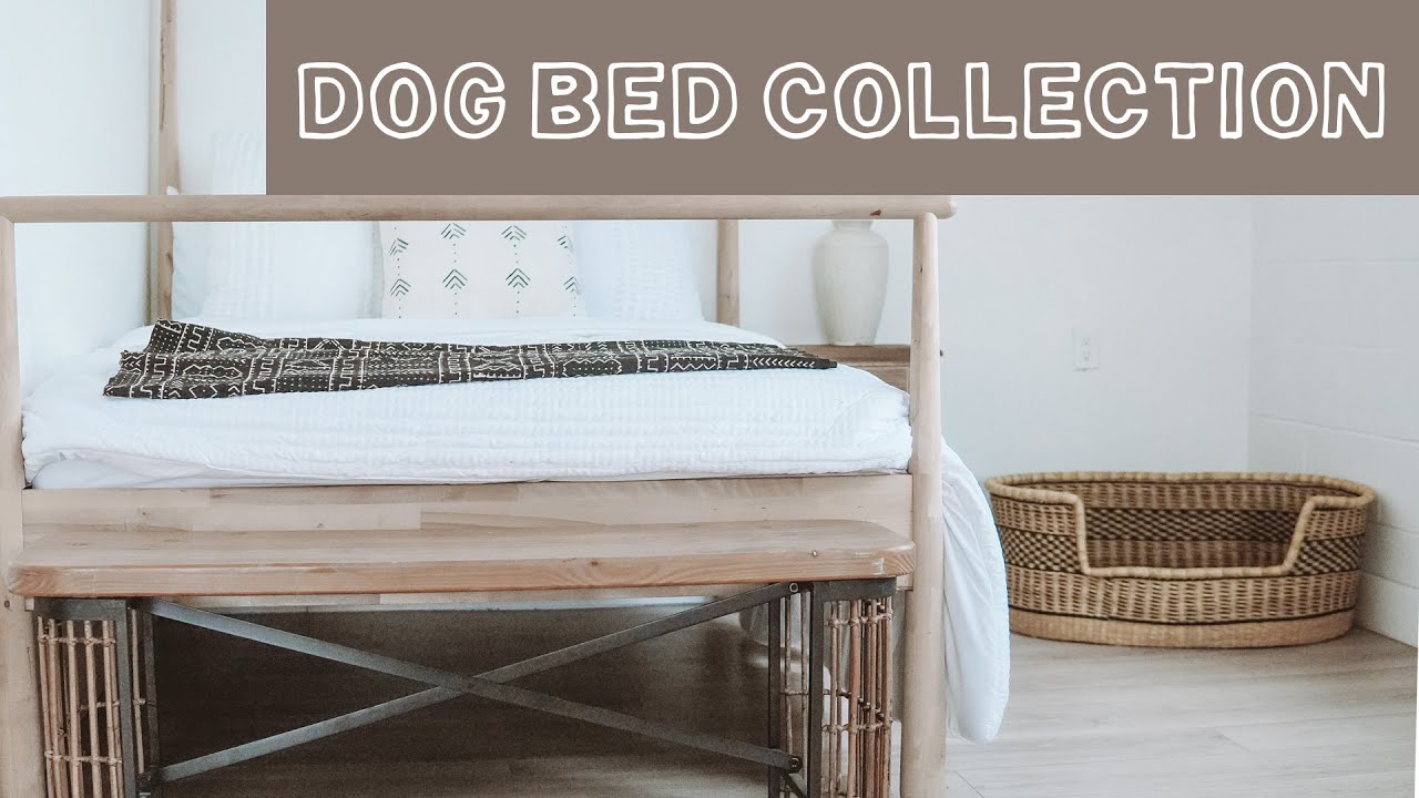 ZuriRose & Co - Handwoven Dog Basket Bed Collection (Grass Woven)