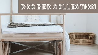 ZuriRose & Co - Handwoven Dog Basket Bed Collection (Grass Woven)