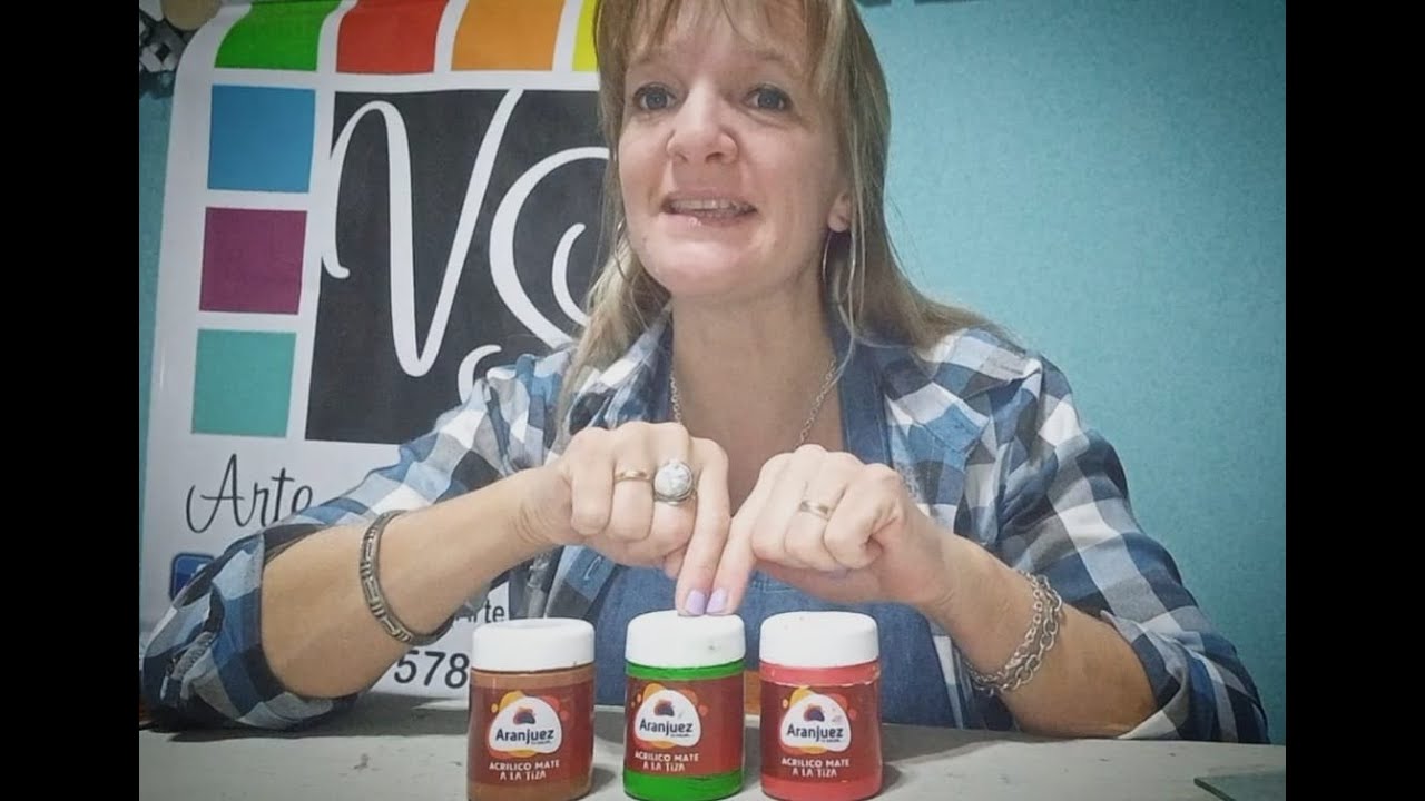 TESELAS DE VIDRIO... CON PINTURA A LA TIZA!!!