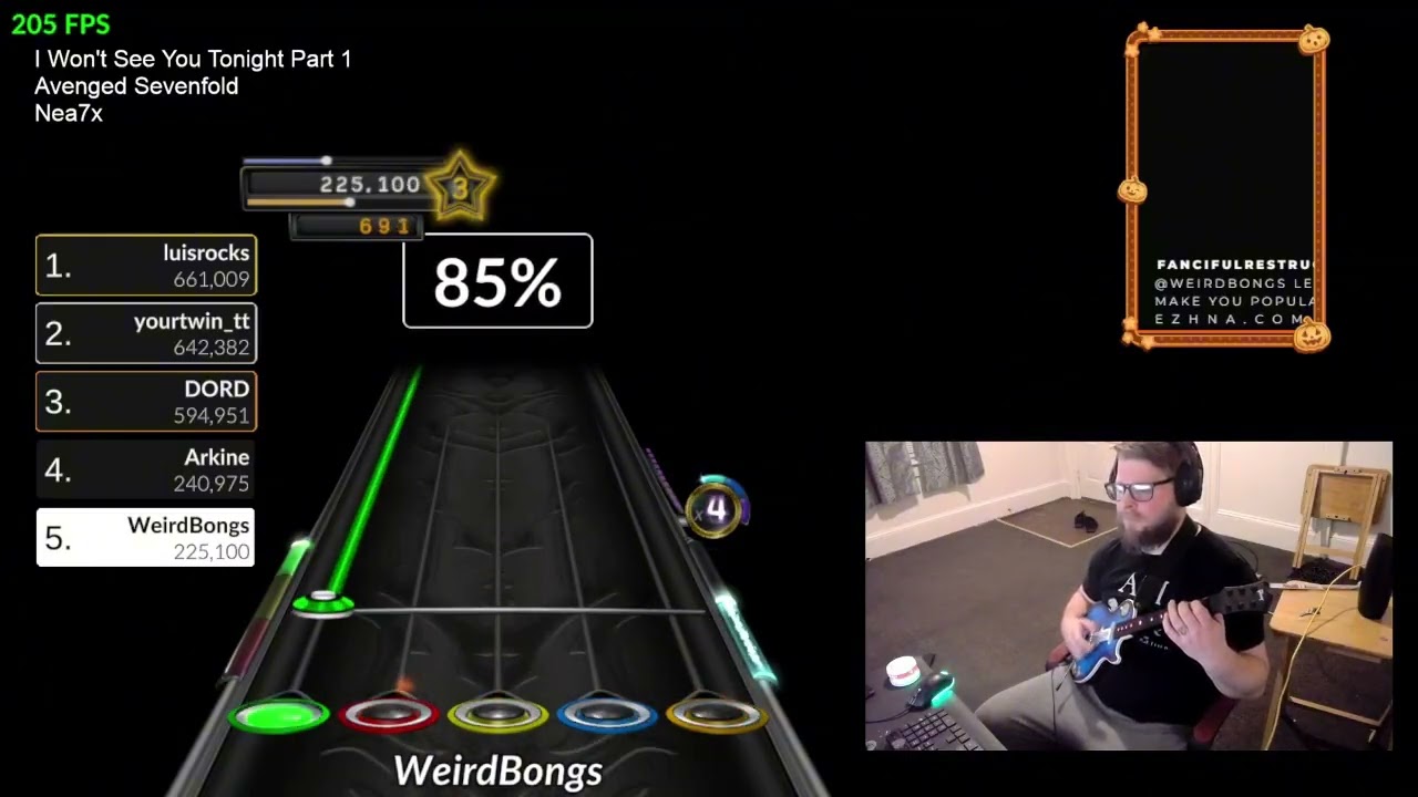 [Clone Hero] Avenged Sevenfold - I Won't See You Tonight (Part 1) (7 Stars)
