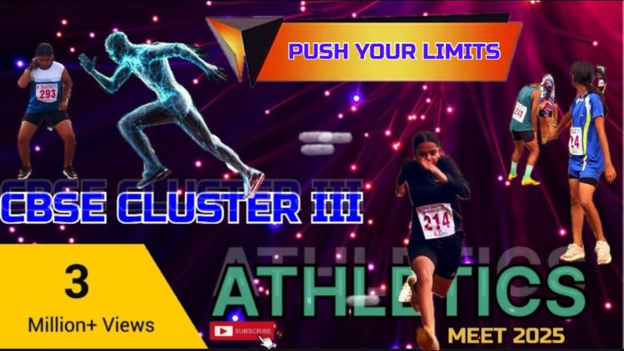 CBSE CLUSTER III ATHLETIC MEET 2025 - YouTube