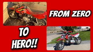 Honda XR50 makeover