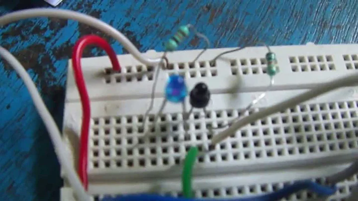 IR sensor using LM324