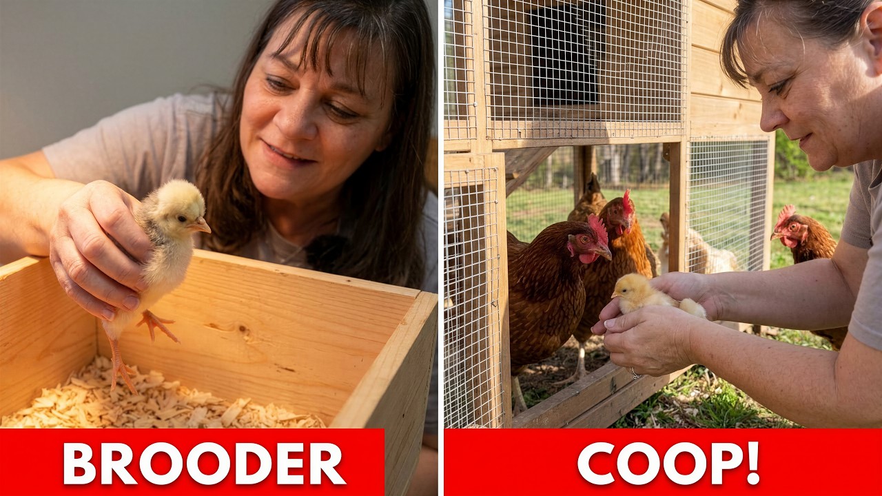 How to Move Chicks From Brooder to Coop Safely