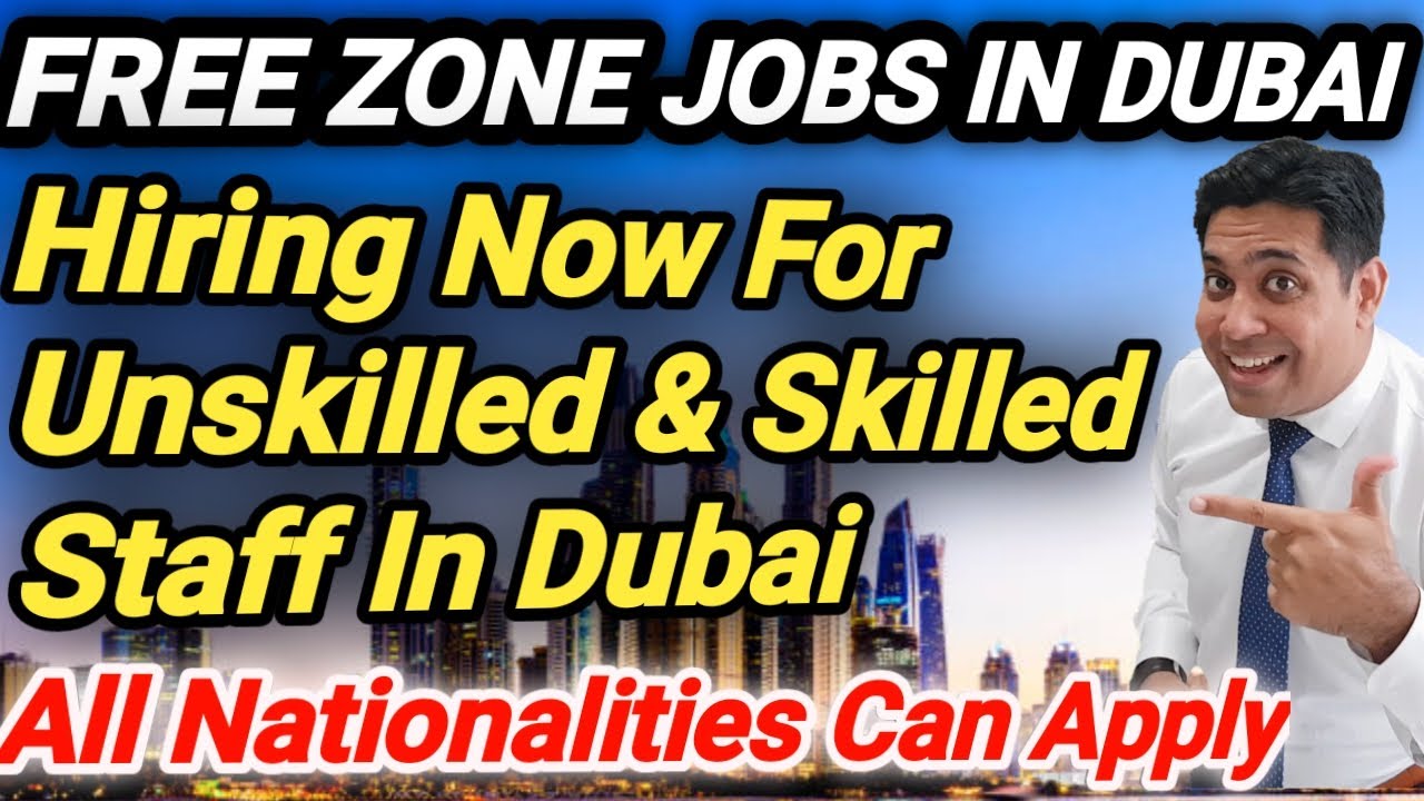 Apply Free Zone Company Jobs In Dubai - YouTube