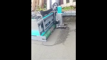 Concrete laser screed- Good tools and machinery make work easy