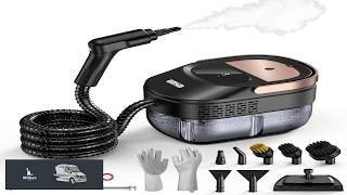 Steam Cleaner for Home & Car 3 Level Adjustable Steamer for Cleaning 15s