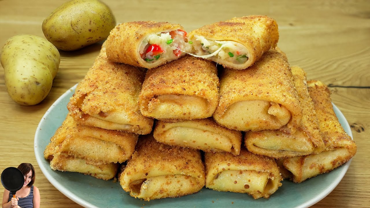 Когда у вас есть 3 картофелины, приготовьте это простое и вкусное картофельное блюдо. 5 АСМР