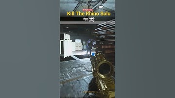 Dmz How To Kill The Rhino Solo.🦏☠️#warzone #callofduty #cod #mw2 #dmz #dmztips