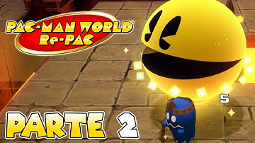 ¡TRAMPAS, ARAÑAS Y FANTASMAS! | PARTE #2 | PAC-MAN WORLD Re-PAC