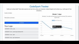 CodeSpark - Simple Habit Tracker