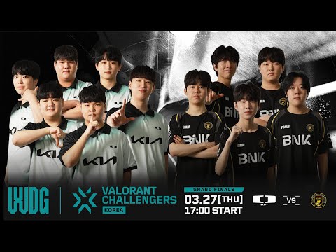 2025 WDG 발로란트 챌린저스 코리아 - 스플릿 1 GRAND FINALS I  DK vs BFX