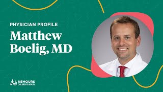 Meet Dr. Matthew Boelig, Your Pediatric Surgeon | Nemours Children’s Hospital, Delaware