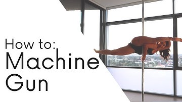 How to do a Machine Gun - Pole Trick Tutorial by Chloé Uchida