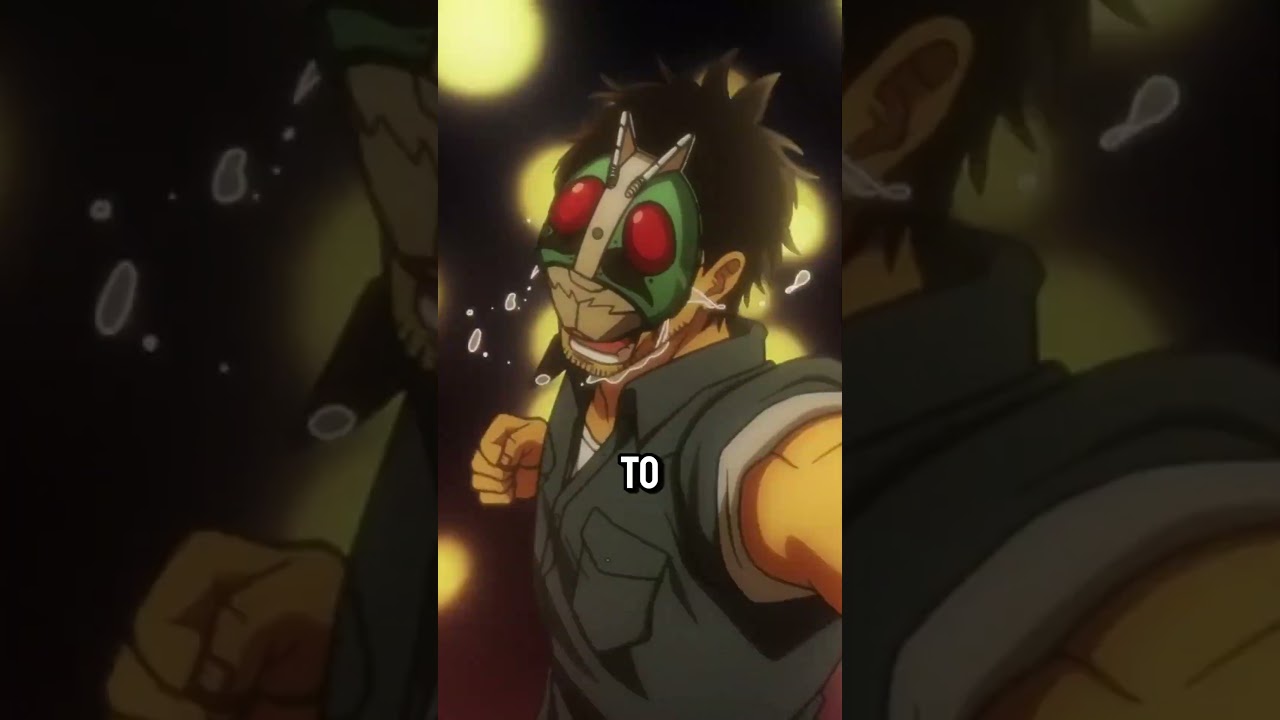 40-Year-Old Becomes a Kamen Rider?! #anime #shorts