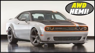 Dodge Challenger GT AWD Concept - The Only Challenger AWD Hemi V8 Ever Built!