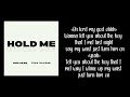 Dice Ailes Feat. Tiwa Savage - HOLD ME (Lyrics)