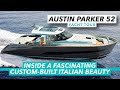 Inside a fascinating custom-built Italian beauty | Austin Parker 52 Ibiza yacht tour | MBY