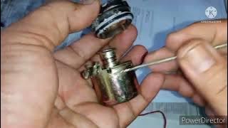 membongkar dan memperbaiki relay(kodok)starter motor