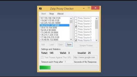 Zalp Proxy Software in Action