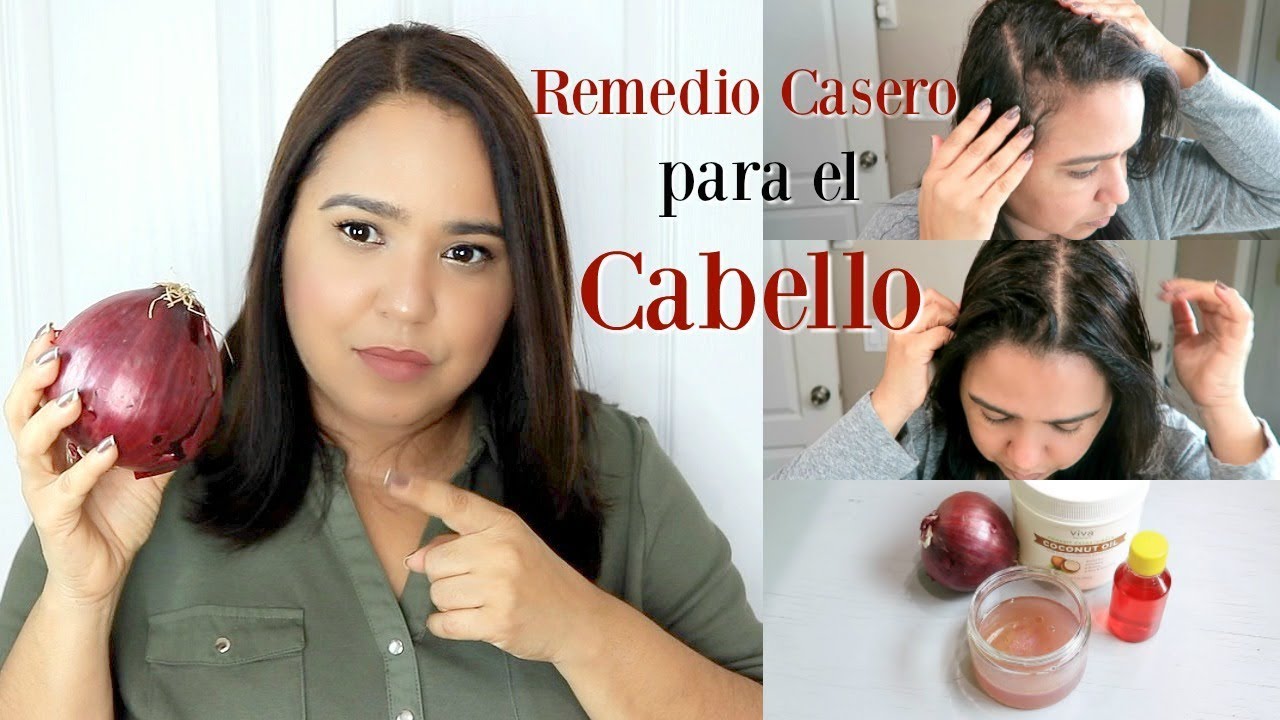 JUGO DE CEBOLLA LA CAÍDA CABELLO Y NUEVO CRECIMIENTO ♢ Remedio Casero - YouTube
