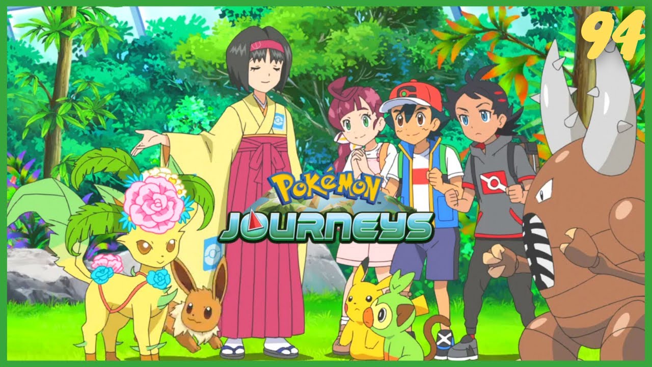 Chloe Meets Erika and Leafeon  Pokémon Journeys Episode 94 Review