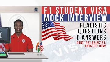 F1 Visa Mock Interview | Computer Science