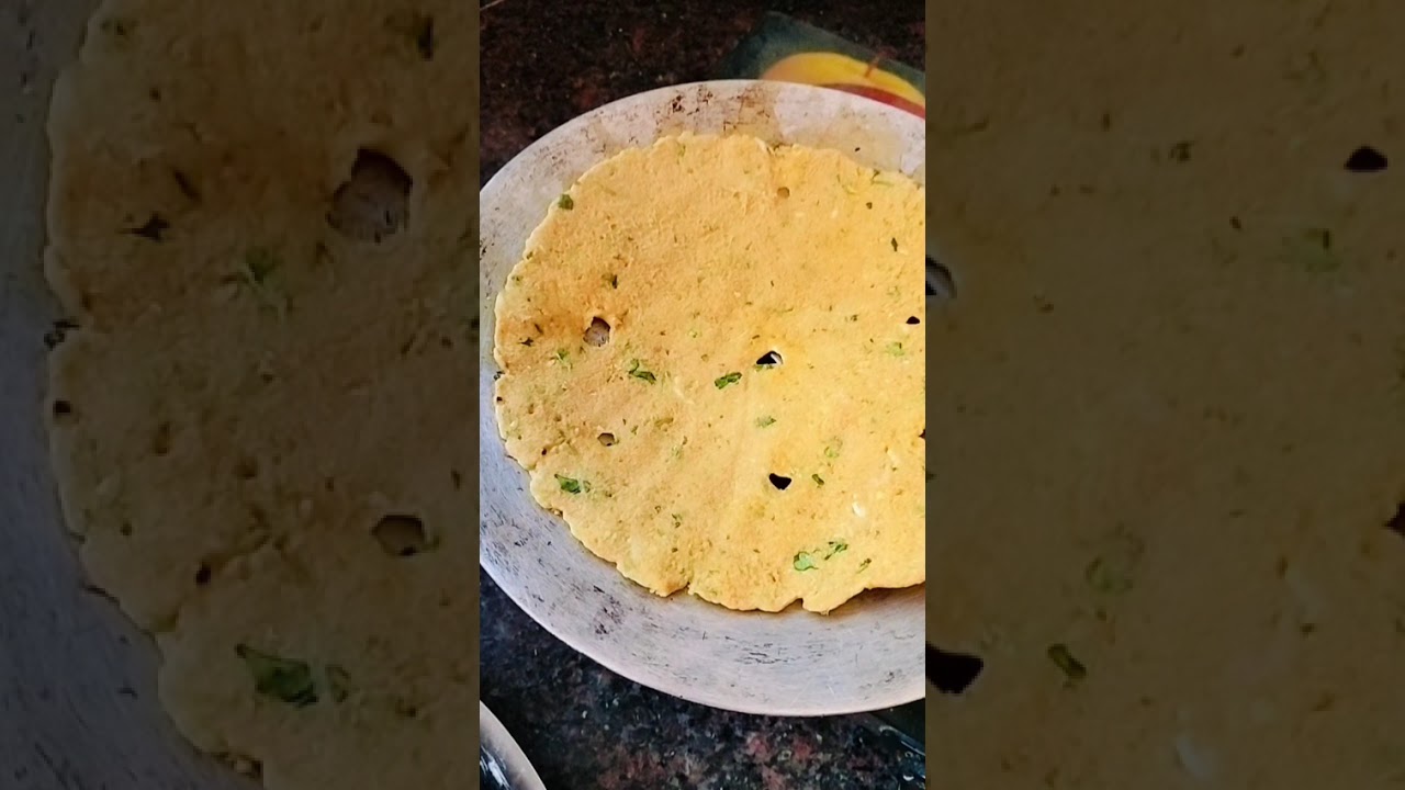 कुकिंग रेसिपी धपाटे#cooking#recipe#paratha#viral#video#maharashtra#diet plan recipe