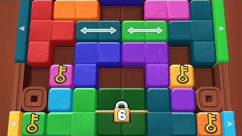 Wood Away Block Jam Level 184 Game Walkthrough Solution