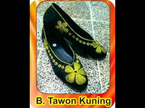 Sepatu Bordir Bangil, 081937043584, Jahit Kebaya - YouTube