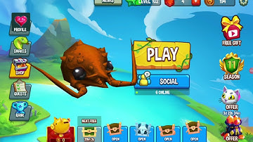 Snake Rivals opening 2 silver chests and 3 bronze chests