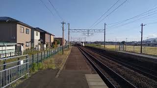 特急しらさぎ57号 683系8000番台N03編成 森田駅通過