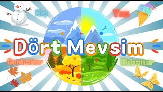 🎶 Dört Mevsim Şarkısı 🌸☀️ Doğayı Keşfedelim 🍂❄️ Tarçın Ile Biber 🎶