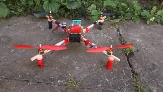 500 Racer - Cloudcopter - Multiwii - Yi - Fpv - Some Cx-20 Parts Still There