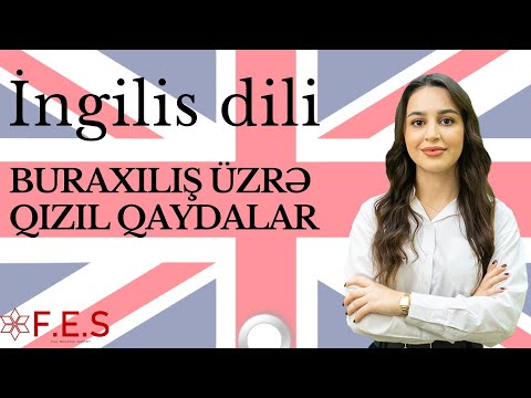 İNGİLİS DİLİ | BURAXILIŞ ÜZRƏ QIZIL QAYDALAR - 1 | FES ACADEMY