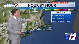 WPRI 12 Weather Forecast 6/1/26 Warmer Week Ahead