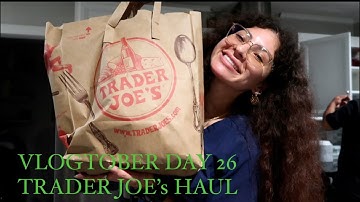 VLOGTOBER DAY 26 TRADER JOES + FINDING THEIR STUFFED ANIMAL