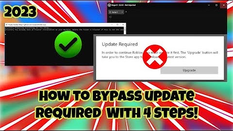 [4 STEPS] How To Bypass The "Update Required" Message  | WITHOUT FIDDLER | *EASIEST METHOD*