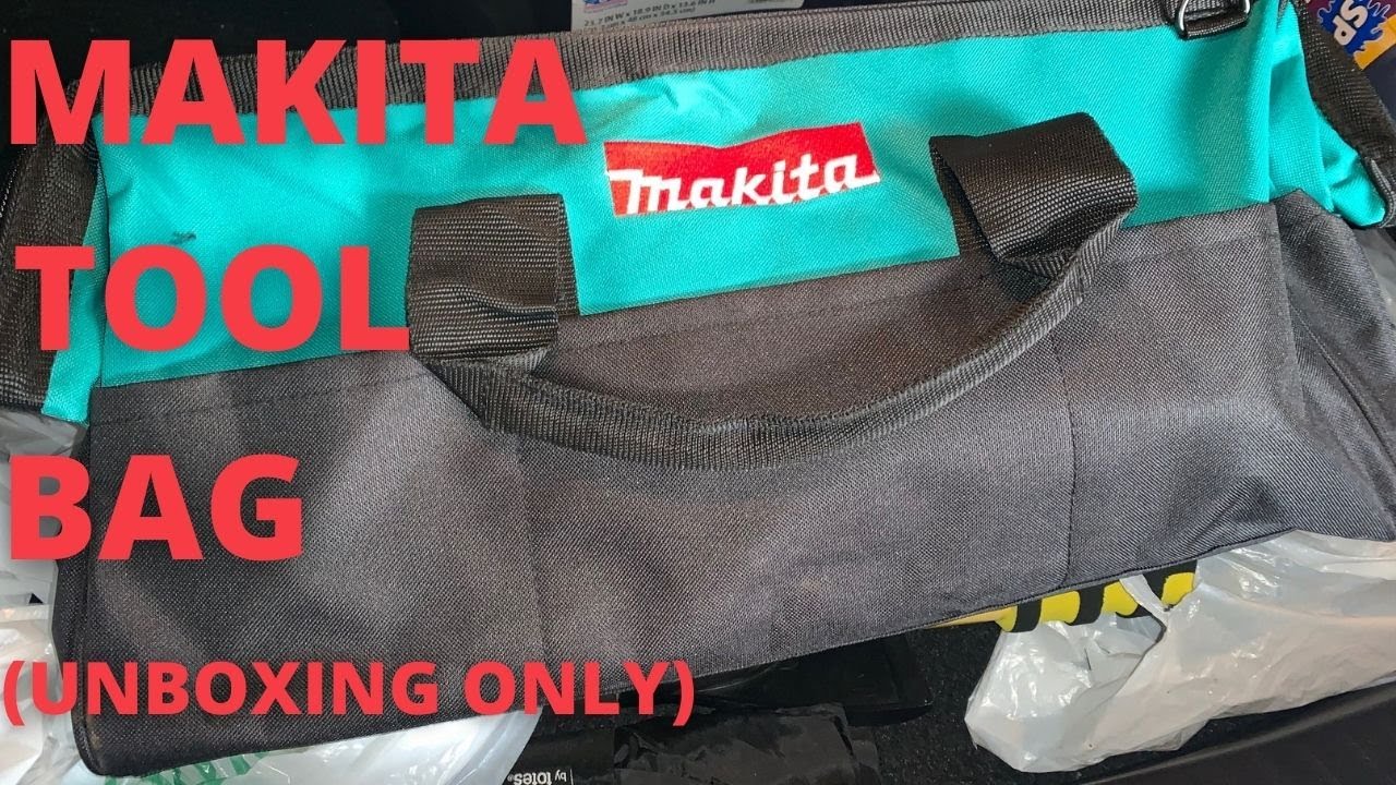 Makita E-05480 Tool Bag Black | Bricoinn