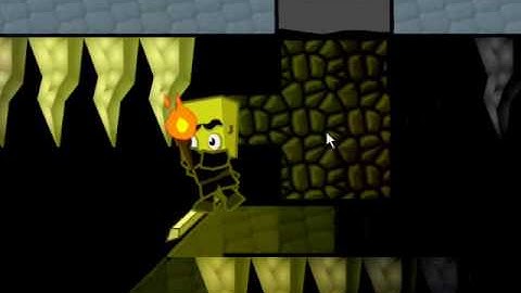 Sploder Platformer: Volcano