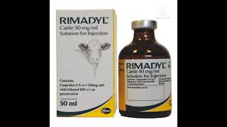 ريماديل RIMADYL(عامل مساعد مع المضاد الحيوي لعلاج التهاب التنفسى والضرع الحاد)