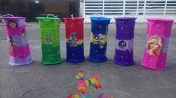piñata torno😱🤩 // piñata giratoria super fácil 💕🥳