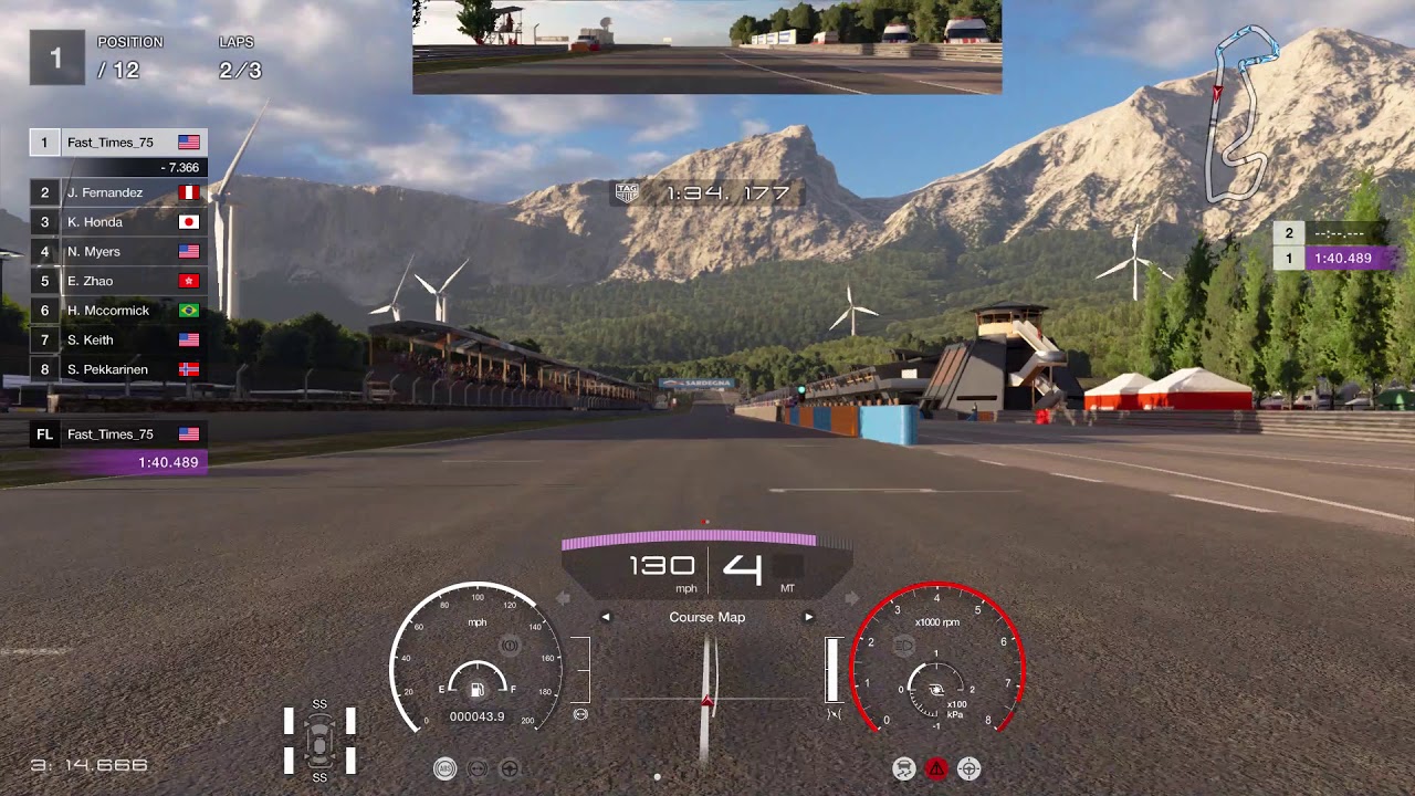 Gran Turismo Sport Dr. Wankel Race 4 Sardegna Road Track B Mazda